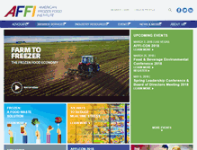 Tablet Screenshot of affi.org